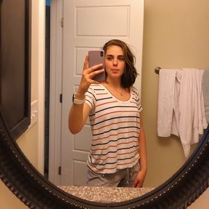 Madewell Striped Crew Neck Tee!